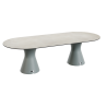 Table Ovale 280 cm - 10/12 couverts - Neocyl - Plateau Coloris Crème