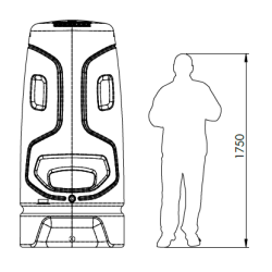 RÉCUPERATEUR D'EAU 1000L TOTEM