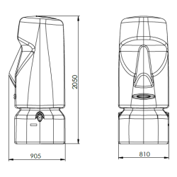 RÉCUPERATEUR D'EAU 1000L MOAI