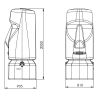 RÉCUPERATEUR D'EAU 1000L MOAI